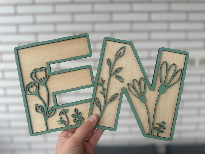 Letras vegetación - Imagen 3