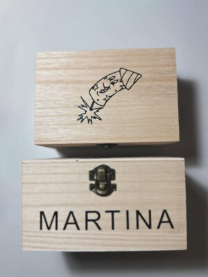 Caja petardos personalizada