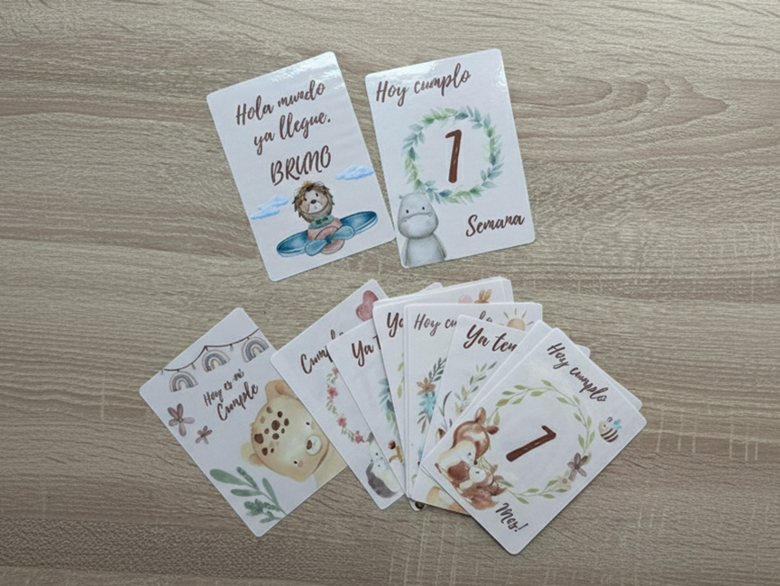 Meses bebé animales