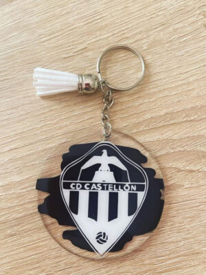 Llavero Transparente Castellón