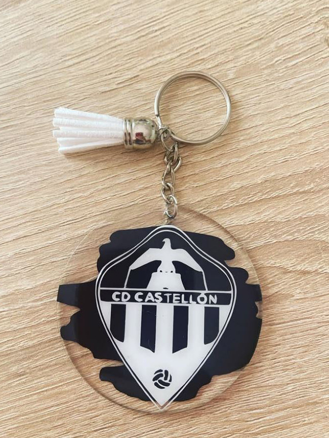 Llavero Transparente Castellón
