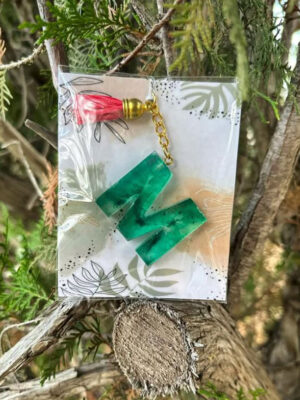 Llavero Verde sólido