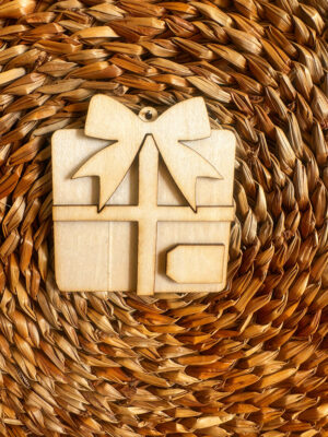 Adorno Navideño de Madera – Regalo Decorativo