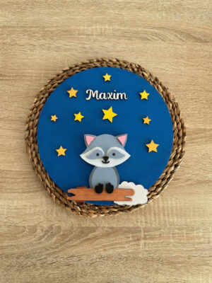 letrero decorativo para habitación infantil